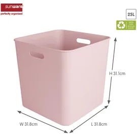 SUNWARE Basic Cube Box 31,8 x 31,8 x 31,1 cm 1-tlg. rosa