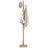 VASAGLE Garderobenständer Baumform Massivholz Beige