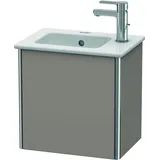 Duravit Waschtischunterschrank XSquare 41x28,9x40cm, wandhängend, T. li, Basalt matt