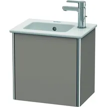Duravit Waschtischunterschrank XSquare 41x28,9x40cm, wandhängend, T. li, Basalt matt