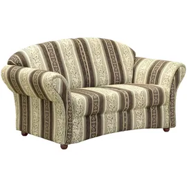 58 aufm Kessel Couch 3-2-1 Garnitur Chenille 3-Sitzer + 2-Sitzer + Sessel Rot