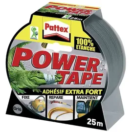 Pattex Gewebeband Power Tape 50 mm x 25 m grau