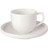 Villeroy & Boch Espressotasse mit Untertasse 0,05 l Weiß