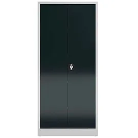 Classix Stahlschrank X-530338 anthrazit, lichtgrau 80,0 x 38,0 x 180,0 cm, aufgebaut