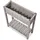 butenkist Hochbeet Dete 75 x 28 x 85 cm Warm Grey