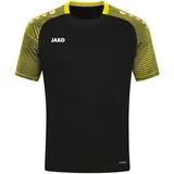 Jako Performance T-Shirt Kinder schwarz/soft yellow 164