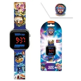 Kids Licensing LED-Uhr Paw Patrol KiDS Lizenzierung - Blau