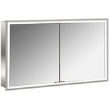 Emco prime Facelift LED-Lichtspiegelschrank 120 cm, 2 Türen, Unterputzmodell