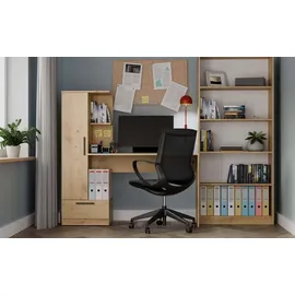 Top e shop Schreibtisch COSMO Eiche Artisan / Braun