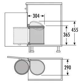 HAILO Mono 15 l Weiß