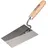 tecwerk Maurerkelle L.180mm B.125mm m.Buchenholzheft,S-Hals rostfr.VA