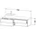 Duravit XSquare Waschtischunterbau wandhängend XS4914, 4 Schubkästen, 1600 x 548mm × 40 × 54,8 cm,