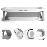 Twistshake Bathtub Babybadewanne Grau Weiß