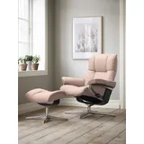 Stressless Mayfair mit Cross Base Rohleder 79 x 102 x 73 cm light q2 faron