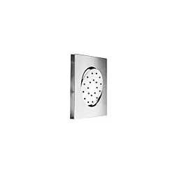 Herzbach Living Spa iX Seitenbrause 11674500209 edelstahl, Unterputz-Montage, eckig