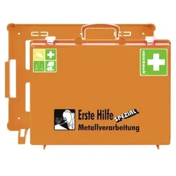 Verbandkasten SPEZIAL MT-CD Metallverarbeitung, orange - orange