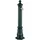 Relaxdays Standbrunnen antik 80 cm dunkelgrün