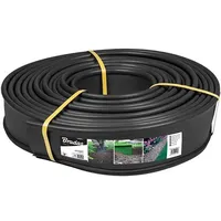 Bradas Gerade Rasenbegrenzung 18 m x 12,5 cm schwarz
