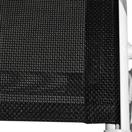 vidaXL Bistroset 3-tlg. weiß/schwarz 43314