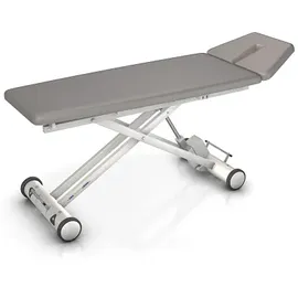 hwk therapieliegen Elektrische Therapieliege ""Solid E2"", 80 cm, Chrom, Weiß