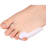 feifanshop 4x Zehenspreizer Zehenschutz Hallux Valgus Zehen-Korrektur Bandage Ballenschutz