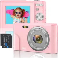 Fotoapparat Fotografie Digital Kompakt 48MP HD Zoom 16X Kinder Erwachsene