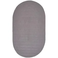 Homescapes Teppich geflochten oval 90/150 cm,