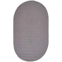 Homescapes Teppich geflochten oval 90/150 cm,