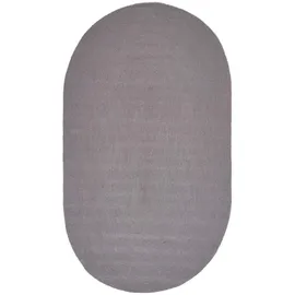 Homescapes Teppich geflochten oval 90/150 cm,