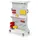 Kappes RasterMobil Gr. 4 RAL 7035 H1620 mm mit 2 Loch-/6 Schlitzplatten mit Ausstattung 1