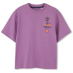 Timberland für Jungen. T60434 T-Shirt M.c. (10años= 138cm), Lässig, Baumwolle, Kurzarm, Nachhaltig, Kinderbekleidung