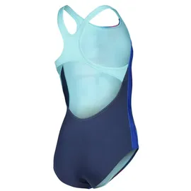 Arena Spray Paint Swim Pro Back Badeanzug Mädchen - Blue/Pink - 12-13A