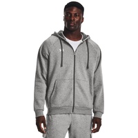 Under Armour Rival Fleece Kapuzenjacke Herren 025 castlerock light heather/white L