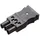 ADELS-CONTACT 17798 Netz-Steckverbinder AC Buchse, gerade Gesamtpolzahl: 2 + PE 16 A Schwarz 1 St.