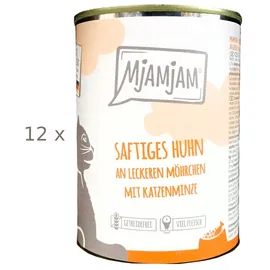MjAMjAM Saftiges Huhn an leckeren Möhrchen 12 x 400 g
