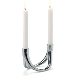 Bow Kerzenständer zweiarmig