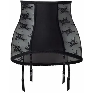 PETITE FLEUR GOLD Strapsgürtel Damen schwarz Gr.34