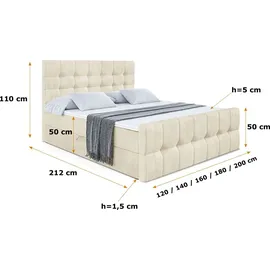altdecor Bero-Z 140 x 200 cm H3 Beige