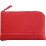 Rhodia Rhodiarama Etui aus Kunstleder, 11x17 cm), Korallenrot, 1 Stück