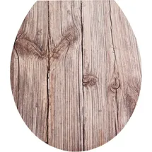 CORNAT WC-Sitz Eiche Duroplast