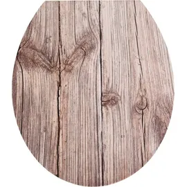 CORNAT WC-Sitz Eiche Duroplast