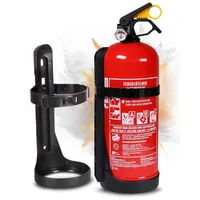 2 kg Feuerlöscher-Pulver GP-2X ABC Manometer + Halterung (made in Europe auch Auto Boot)