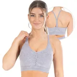 SMILODOX Sport BH Grau XS