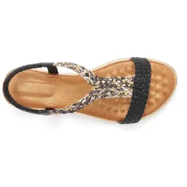 VIVANCE Sommerschuh schwarz 43