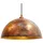 Bamyum Lipeo 1-flg. E27 50 cm Kupferfarbe/Metall
