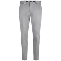 Roy Robson Herren Hose grau meliert Slim Fit, grau, NOS