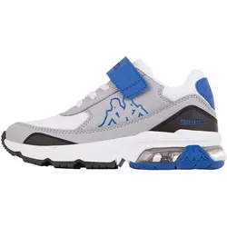 Sneaker KAPPA, Gr. 27, grau (grau, blau), Synthetik, sportlich, Schuhe