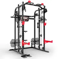 Sportstech SXM150 Smith Machine für Zuhause, schwarz No Size