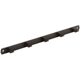 Hettich Garderobenleiste 5 Haken 34,0 x 2,0 x 3,0 cm braun