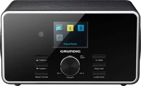 Grundig Digitalradio (DAB+) »DTR 4500«, (Bluetooth FM-Tuner mit RDS-Digitalradio (DAB+) 10 W), , 22202559-0 schwarz